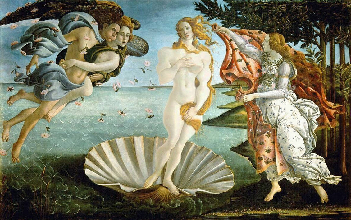 Почему все созданное природой можно считать шедевром. Сандро Боттичелли рождение Венеры. Сандро Боттичелли рождение Венеры, 1482—1486. Картина рождение Венеры Сандро Боттичелли.