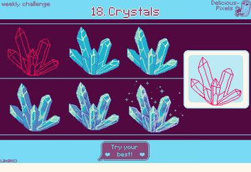 Weekly Challenge 18 - Crystals