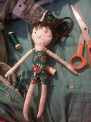 doll in progress