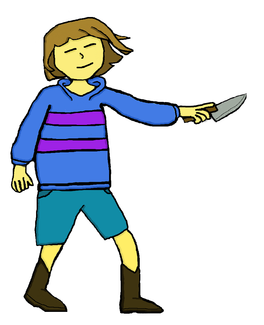 Frisk (Undertale) fanart by SSBrawler01 on DeviantArt