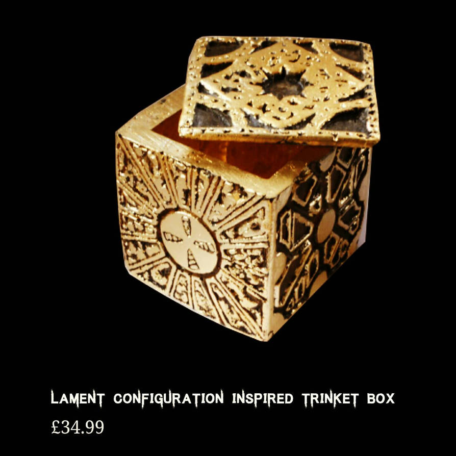 Lament Box Texture Lament inspired trinket box (available from www.th by DarkHeartsHorror ...