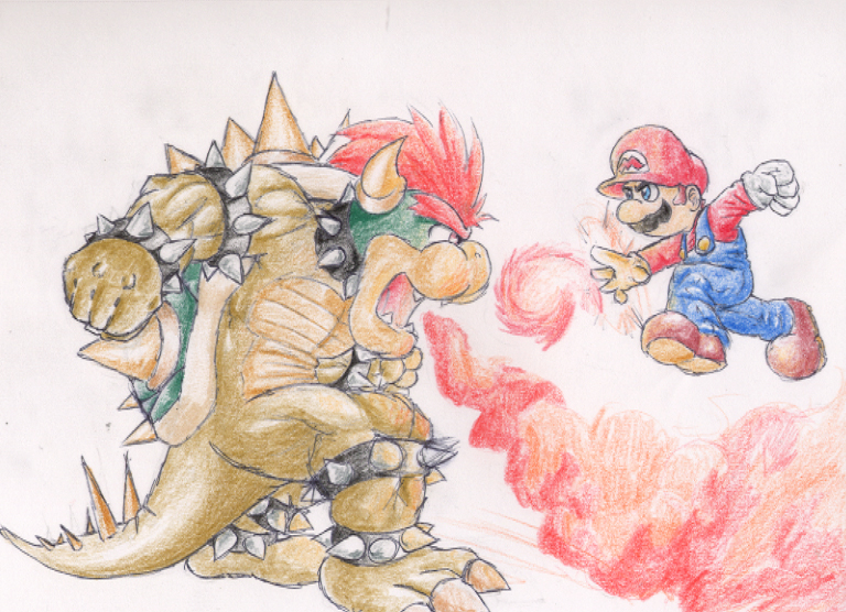 Bowser n Mario