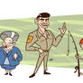 Andy Griffith Animated - character designs