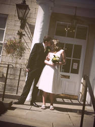 Vintage Wedding Shot