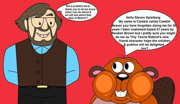 Steven Beaver Cambie Beaver Explaining to Steven Spielberg by reuben20613 on DeviantArt