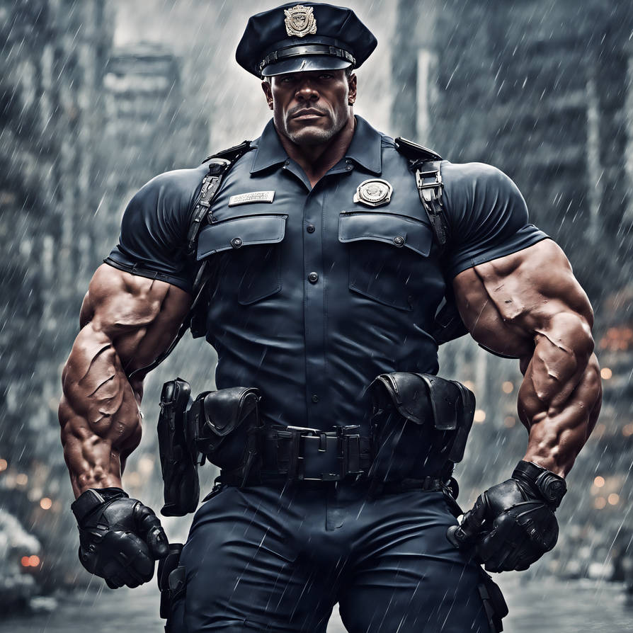 Buff Cops Deviantart Muscle Cop by Bigment on DeviantArt
