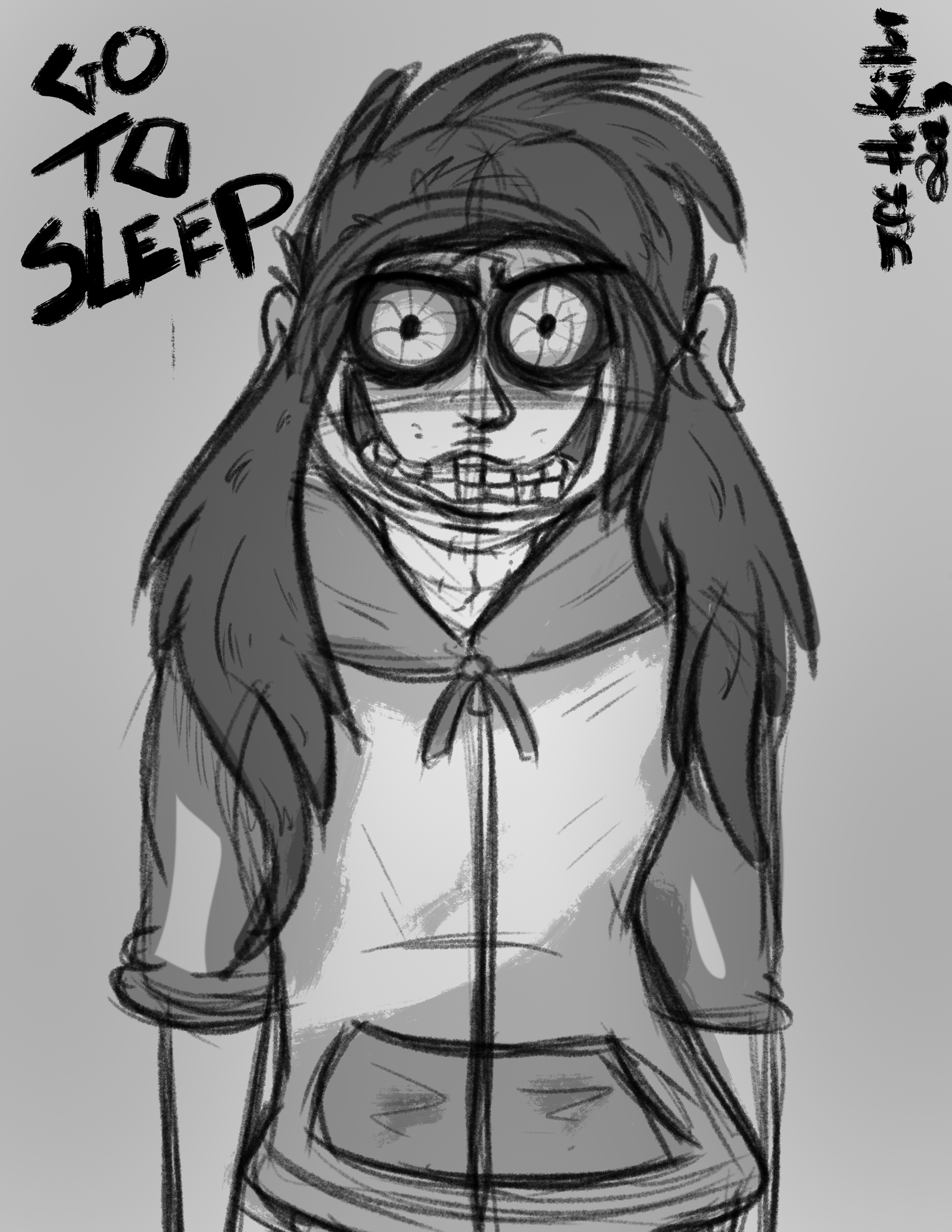 Jeff the Killer, CreepyPasta Character pics (both animated and real life  versions)
