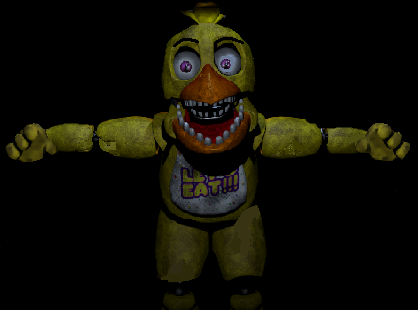 Fixed Withered Chica (Render by u/ethangeorgia_CG, all other resources by  Scott Cawthon) : r/fivenightsatfreddys