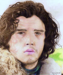 Jon Snow - Kit Harington - Drawing