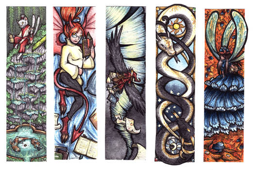 Original Fantasy Bookmarks - FOR SALE