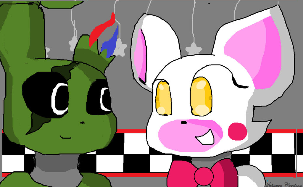 mangle y springtrap by ARACELLY06 on DeviantArt