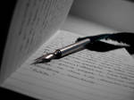 black and white writing by S0pf