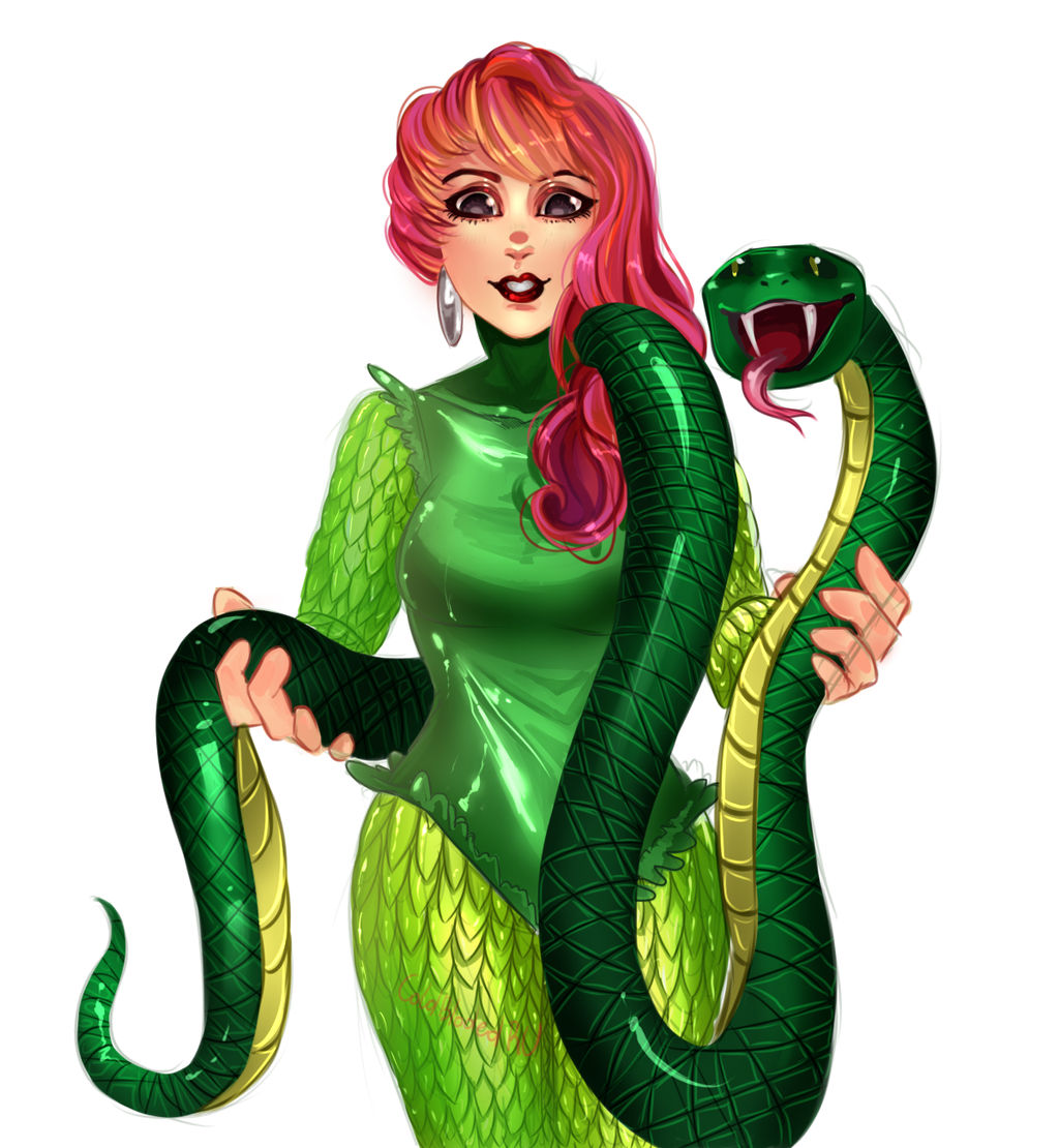 Princess python from marvel comic by Orangemegaman on DeviantArt