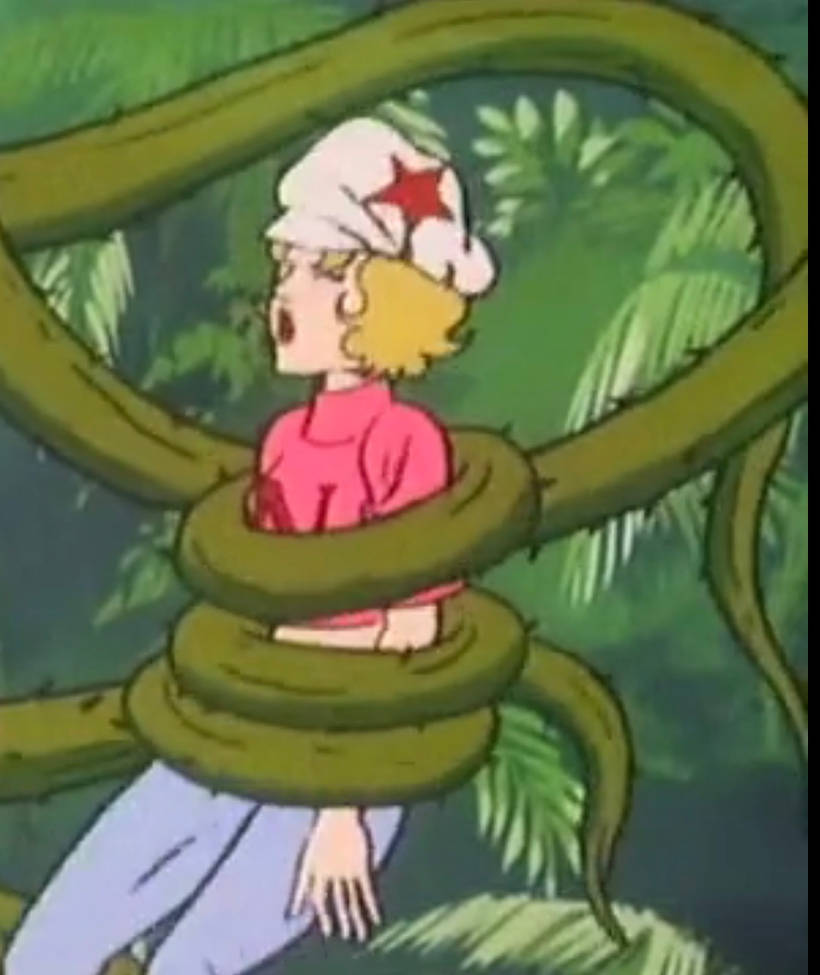 Vines wrapping a girl 4 by Orangemegaman on DeviantArt