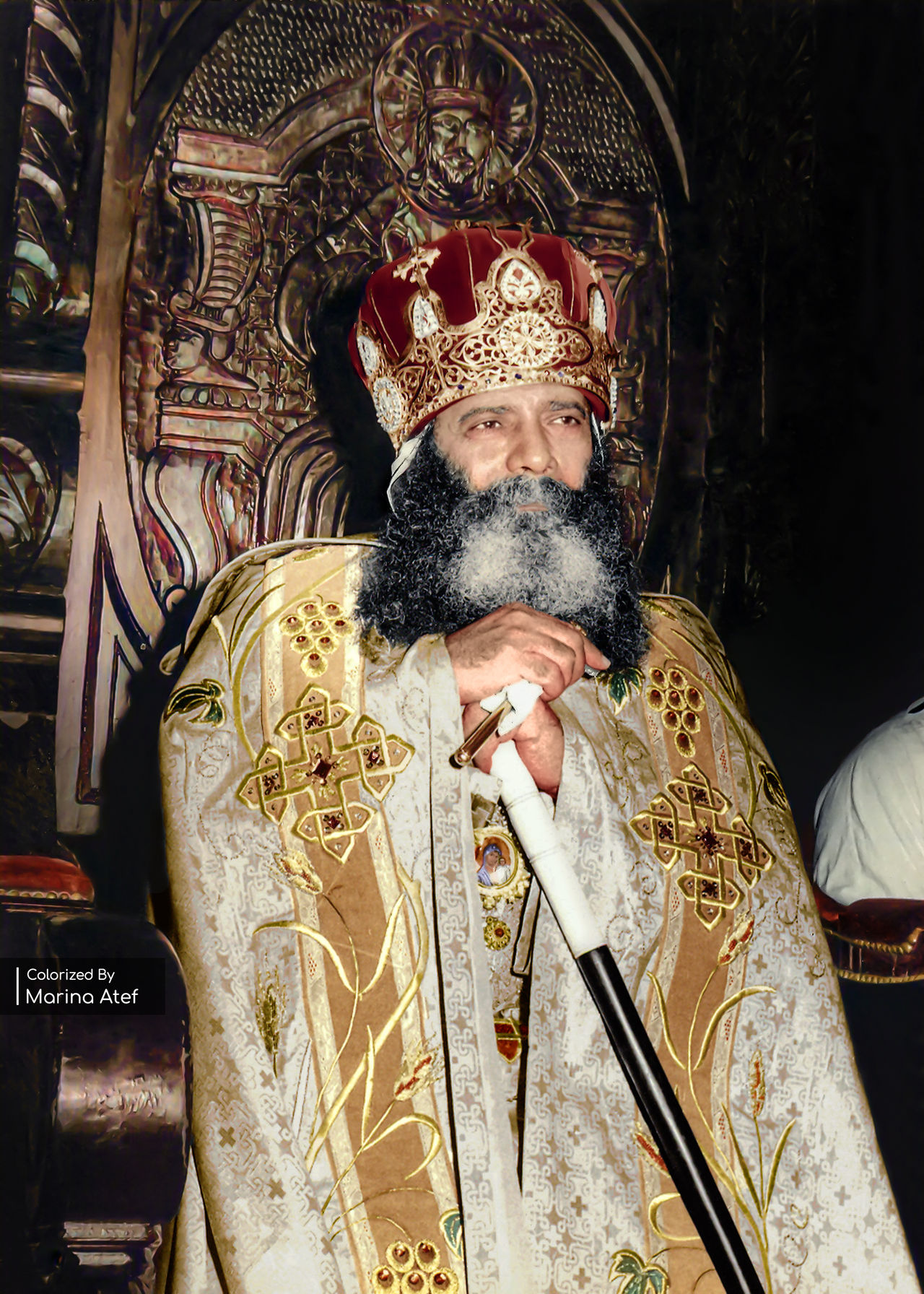 Pope Shenouda III of Alexandria by mrmr96 on DeviantArt