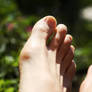 Summer feet. 