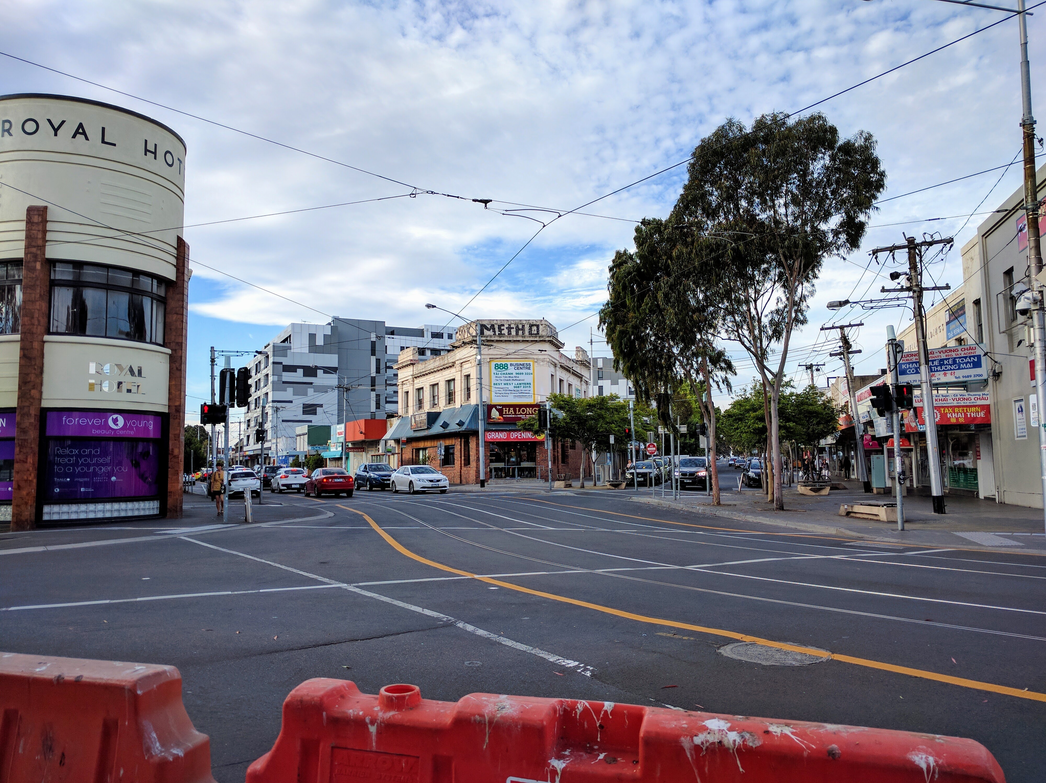 Corner of Barkly, Nicholson and Droop Streets