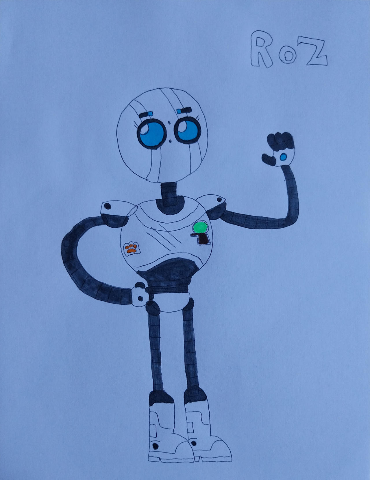 67 Roz Roz the wild robot by katagani890 on DeviantArt