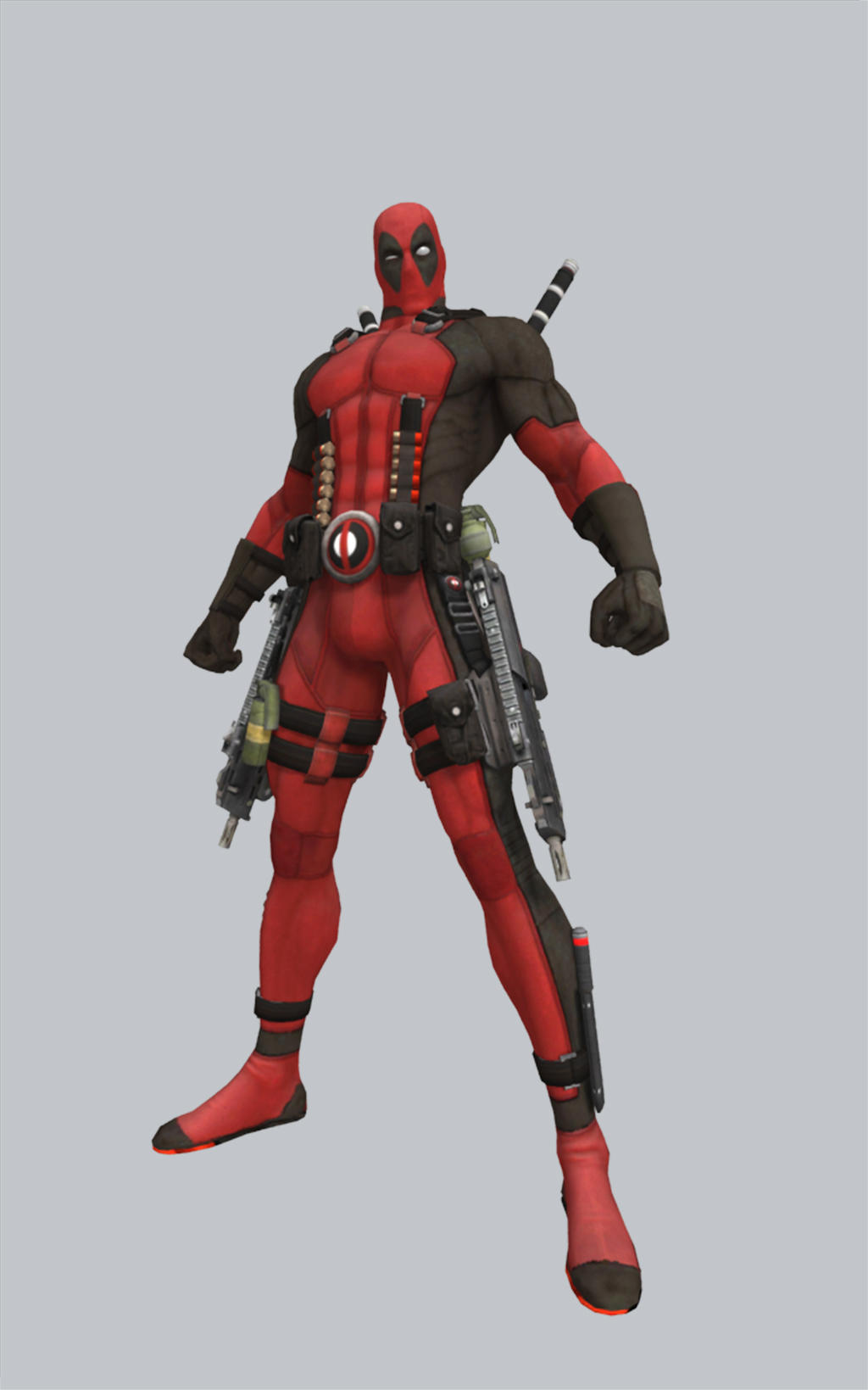 Deadpool Standby Pose by zeintendy on DeviantArt