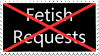 Anti Fetish Requests Stamp