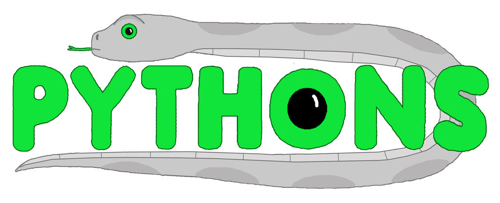 Pythons logo - White background by TotallyDeviantLisa on DeviantArt