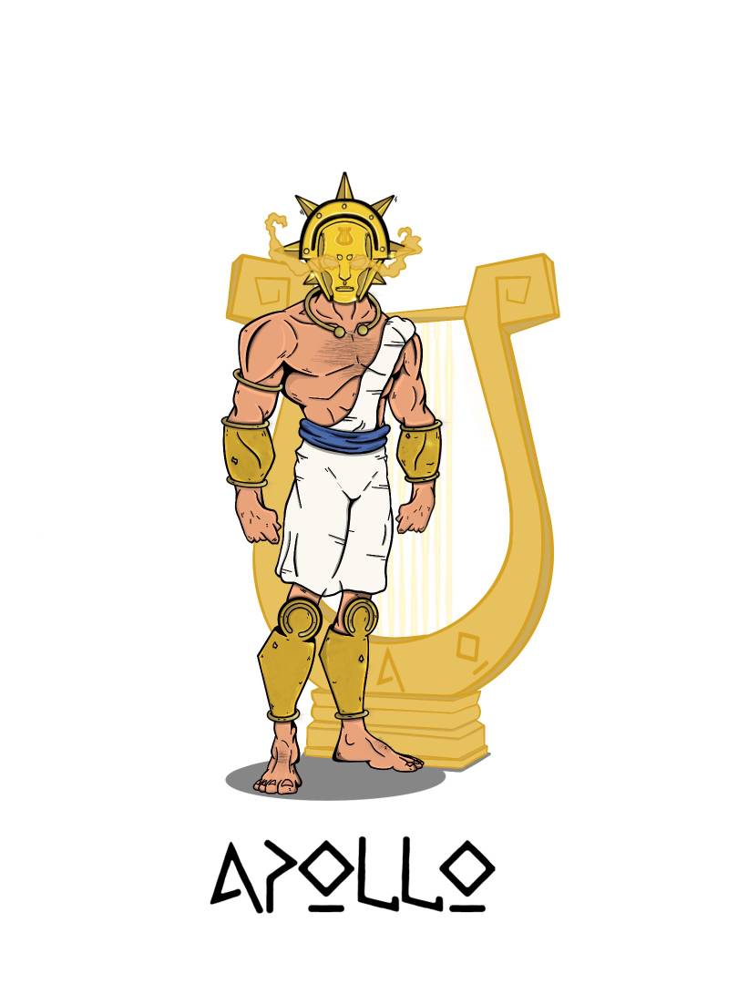 Apollo God Pattern Greek God Apollo by UntitledDoodles on DeviantArt