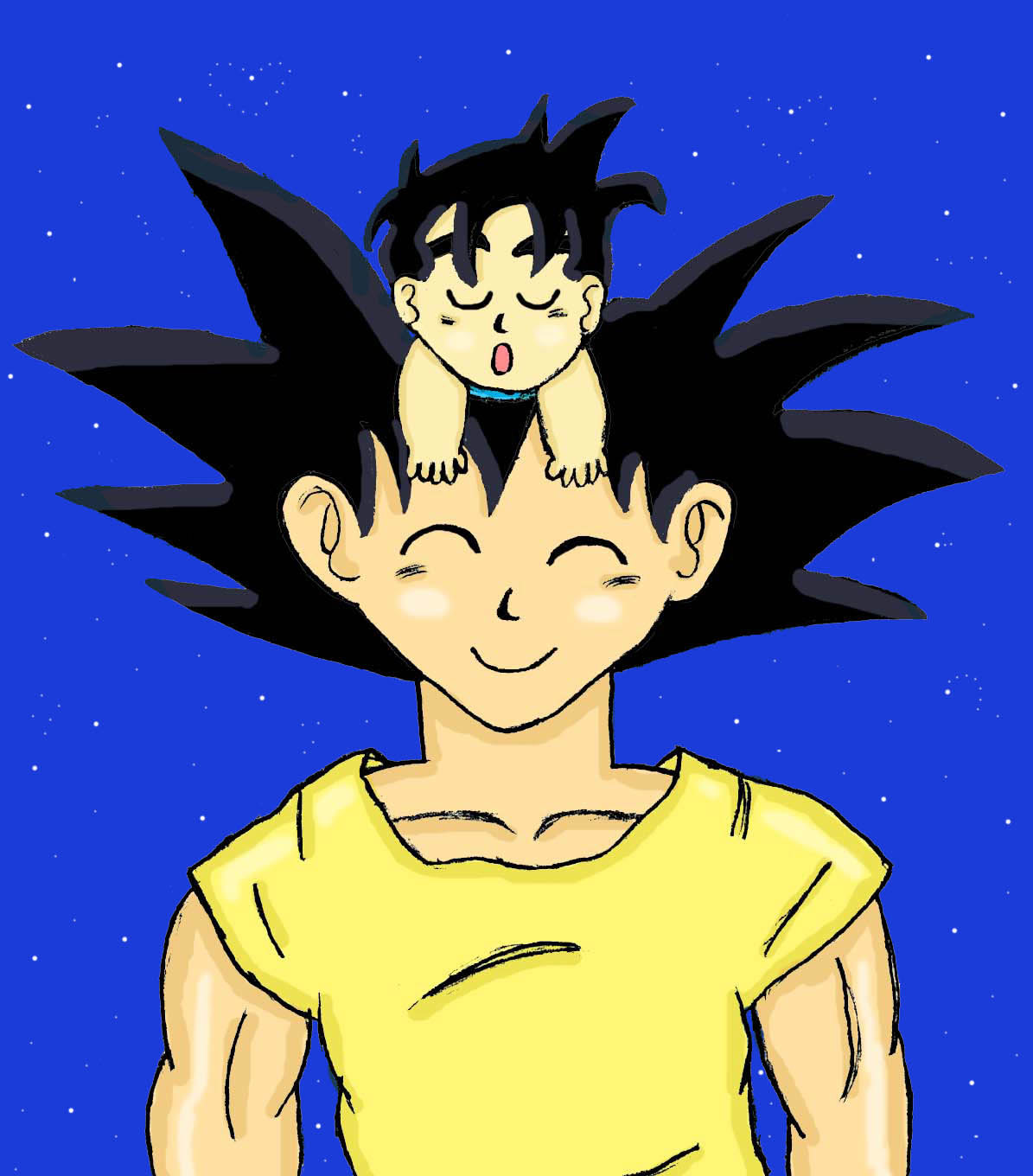 Baby Gohan And Goku By Dbzfannie On Deviantart Baby Gohan And Goku By Dbzfannie On Deviantart