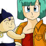 bulma and baby T. colour