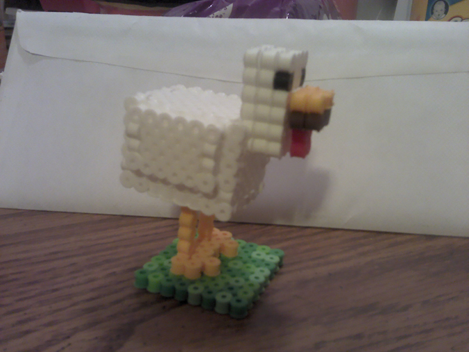 3D Minecraft Chicken - Final