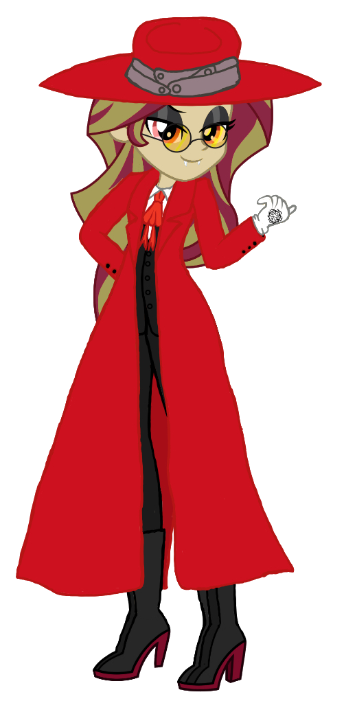 Alucard Sunset Shimmer by inkmaster42 on DeviantArt