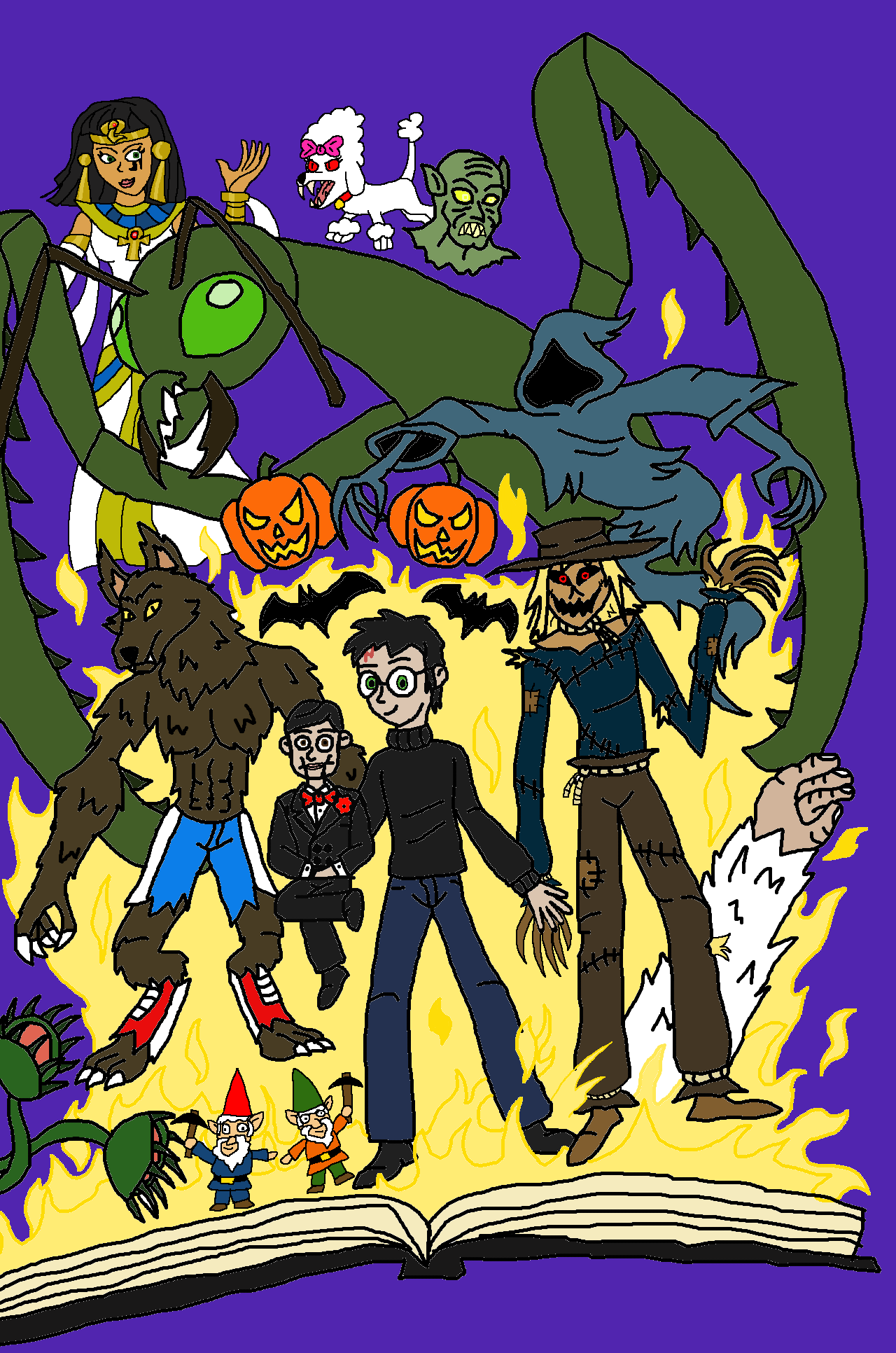 Harry Potter and the Typewriter of Monsters by inkmaster42 on DeviantArt