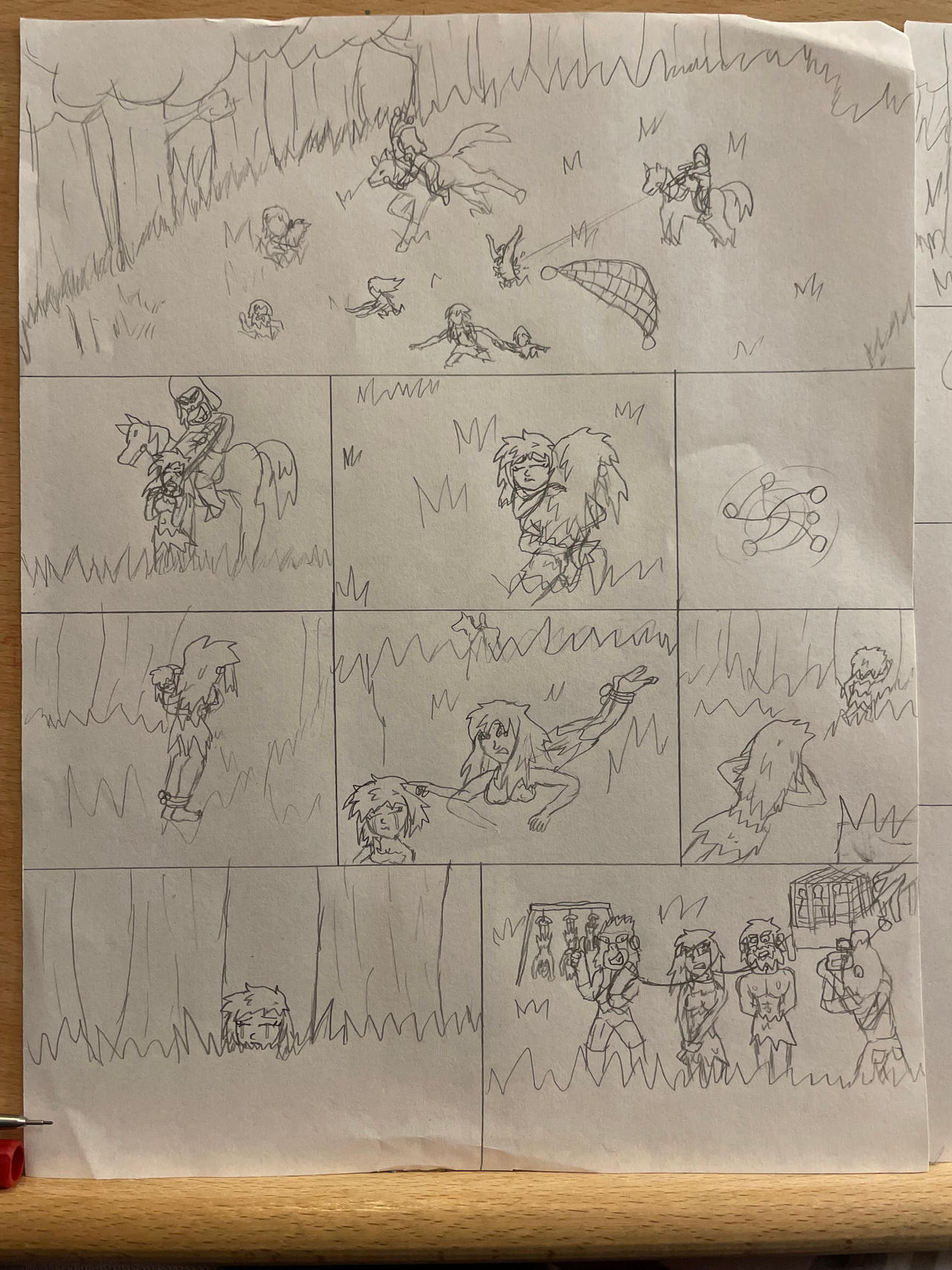 Planet of the Monsters, page 1 by inkmaster42 on DeviantArt