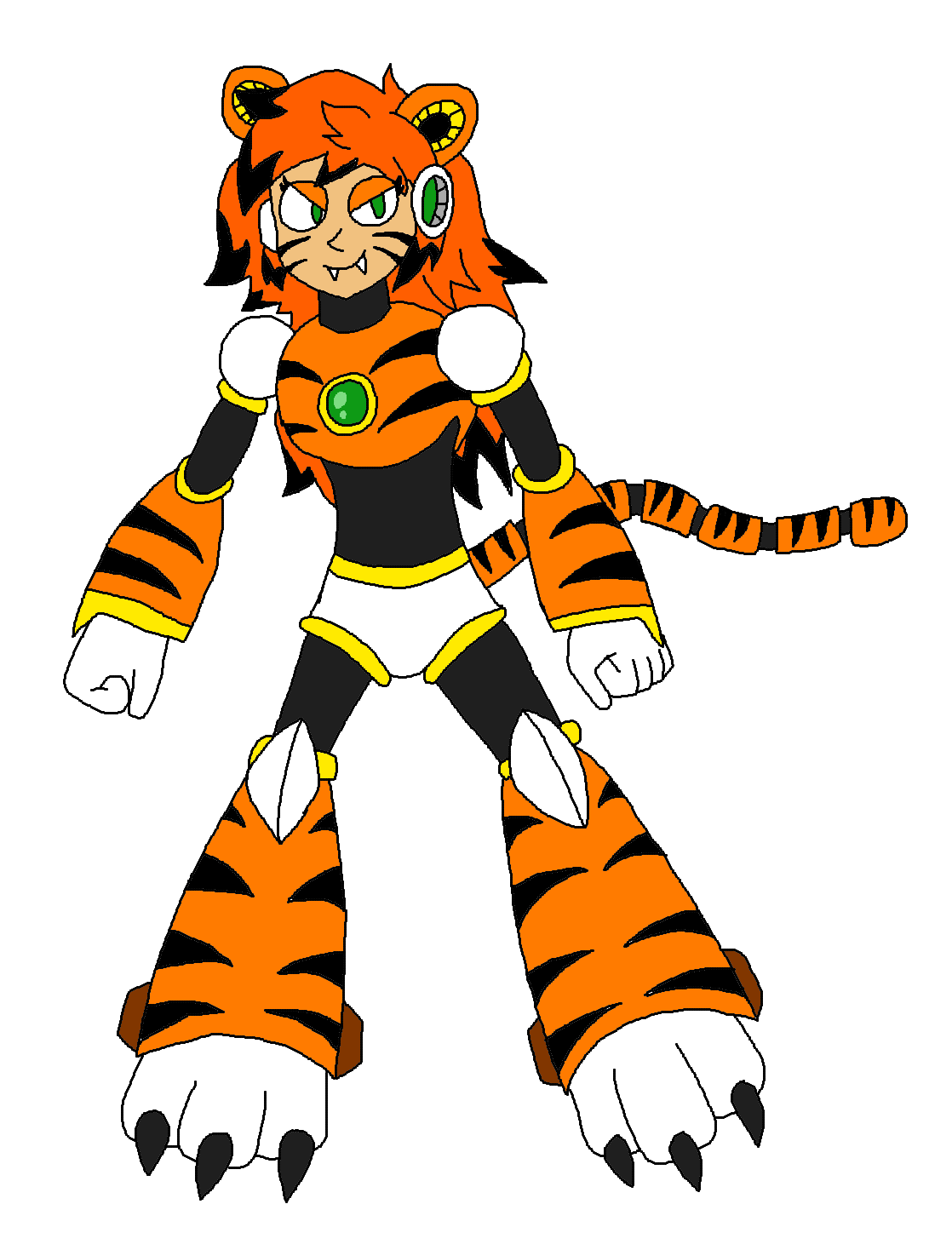 Tiger Woman by inkmaster42 on DeviantArt