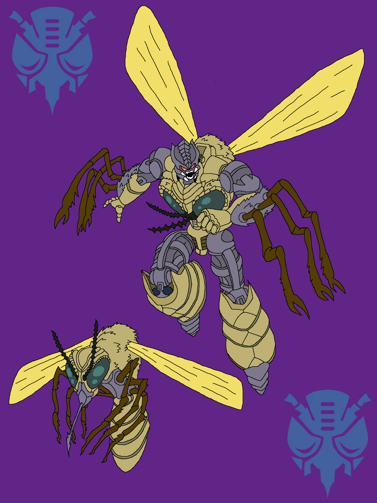 Predacon Malsquito (Transquito) by inkmaster42 on DeviantArt