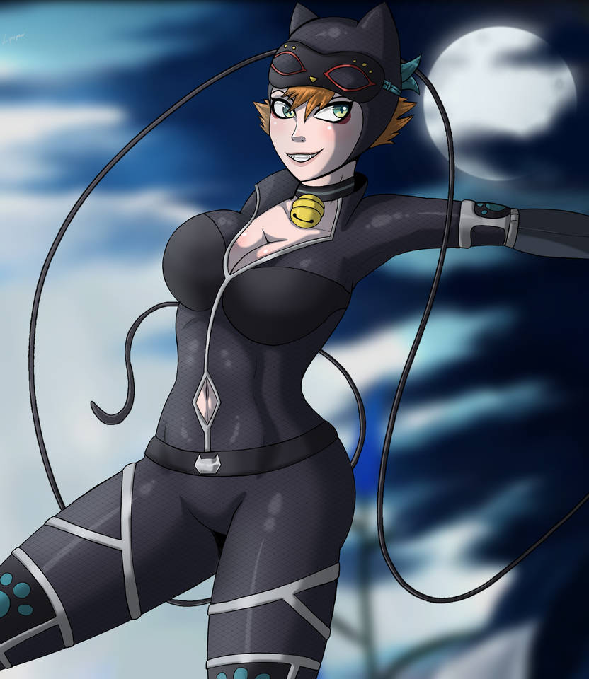 Catwoman (ninja batman) by AshleyLinxe on DeviantArt
