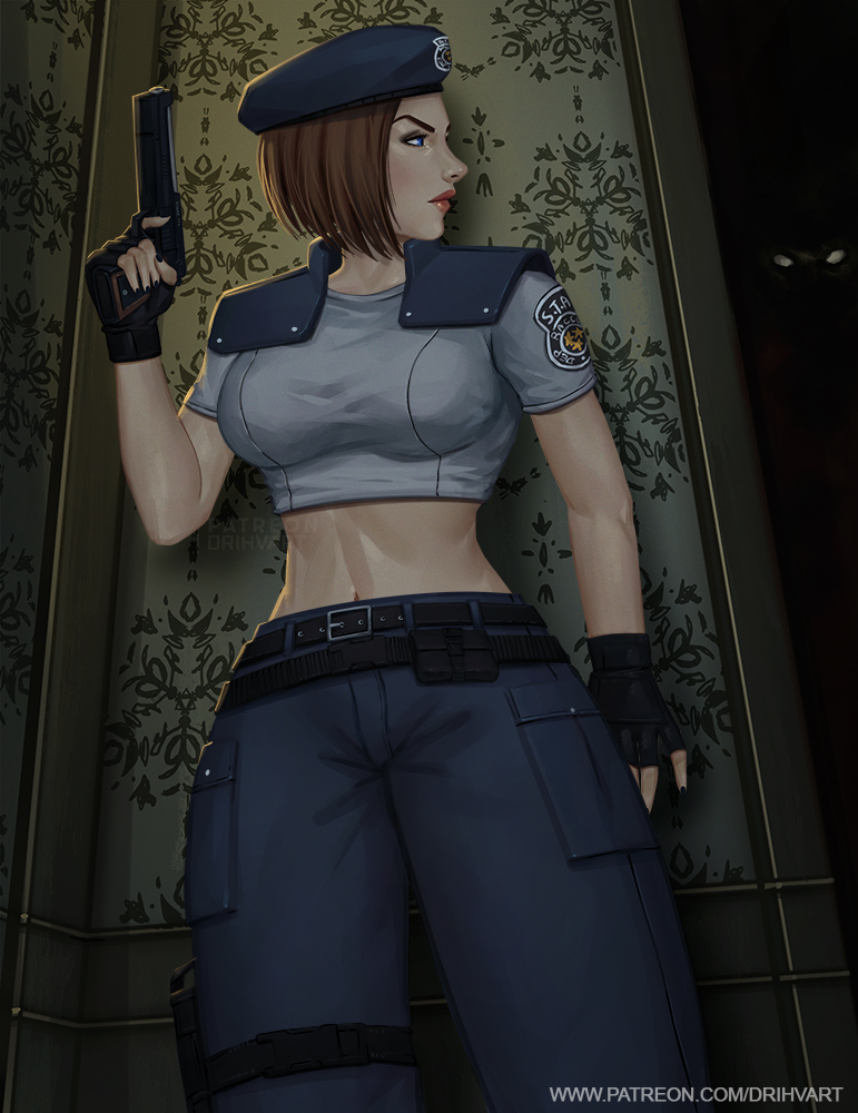 Jill Valentine - Resident Evil 1 by IMCARBRRRRRRRR on Newgrounds