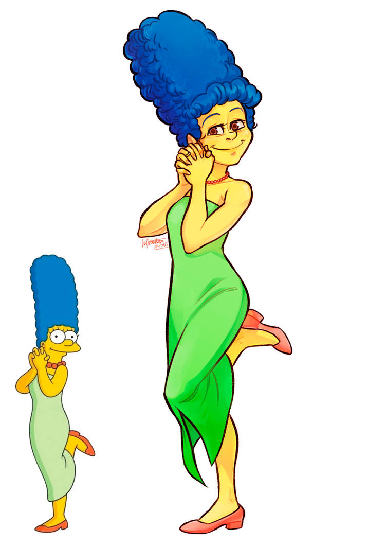 Art Collaboration Marge Simpson By SaraAntonellini On DeviantArt art-collaboration-marge-simpson-by-saraantonellini-on-deviantart