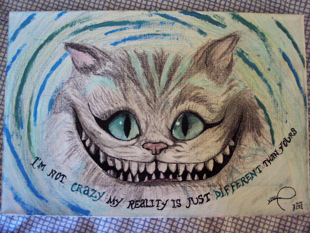 Chat Alice Cheshire Cat - Alice in Wonderland by NekoPhantomhive on DeviantArt