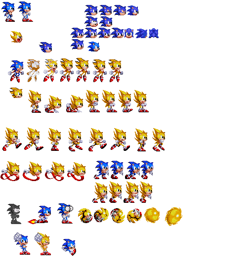 Sonic Mania Conversion Sprites by DevyOfficial on DeviantArt