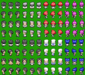 Pokemon Character Stack Pokemon Character set 1, Rm2K3 by 4Wendy on DeviantArt