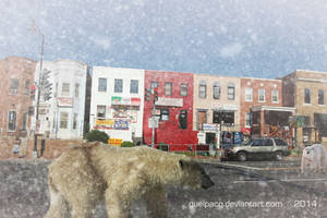 Snowstorm (or Polar Bear Migration)