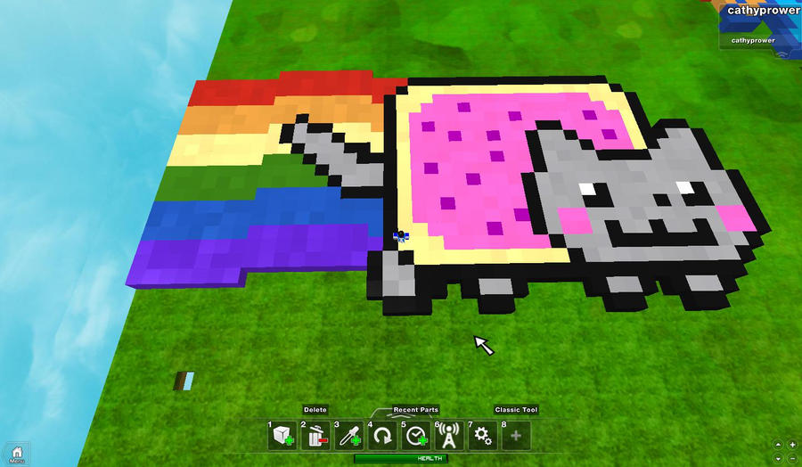 I Haz Made Nyan Cat On Roblox By Ask Djpon3 On Deviantart - nyan cat roblox games