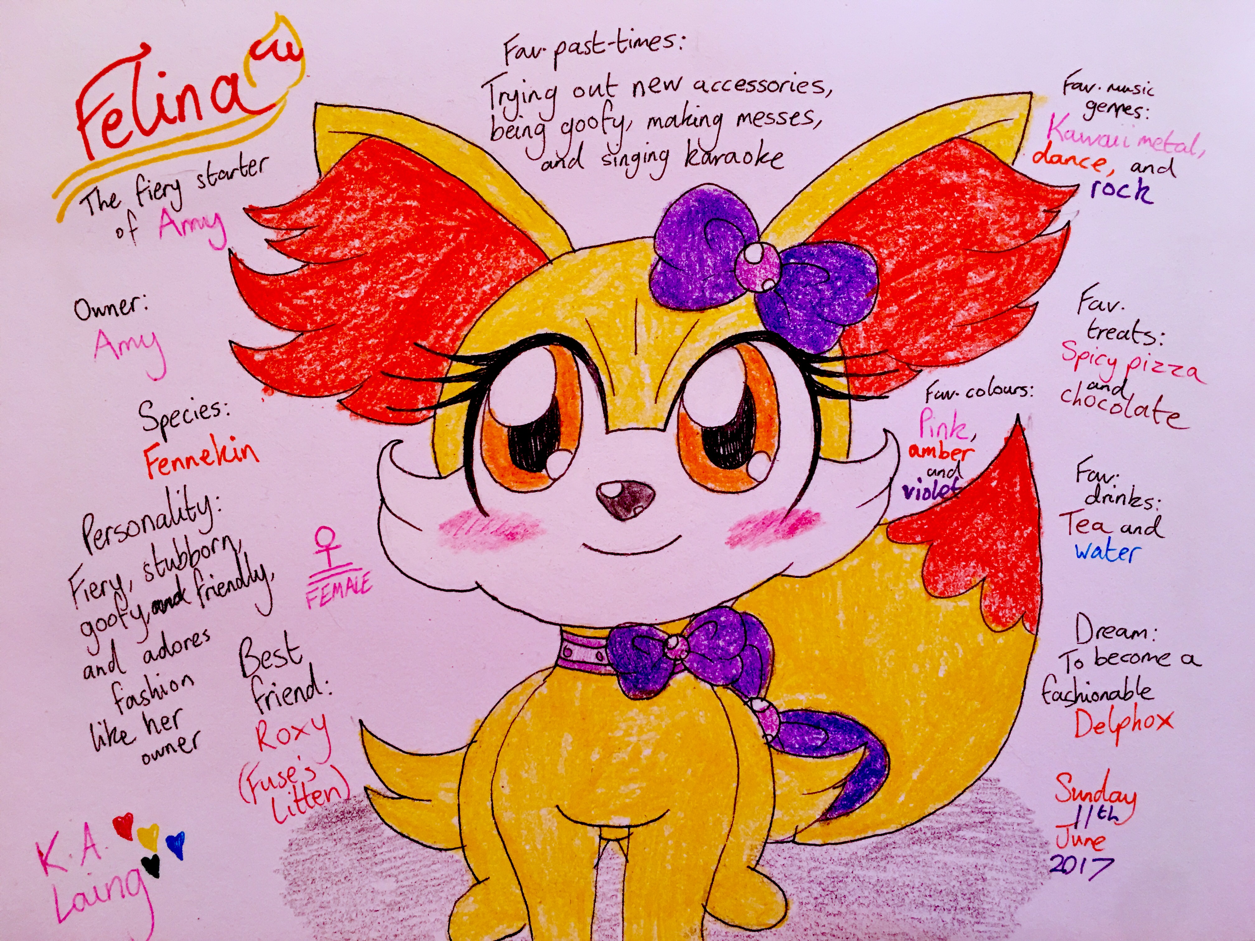 Canimals OCs  Ina by PinkStarEevee16 on DeviantArt