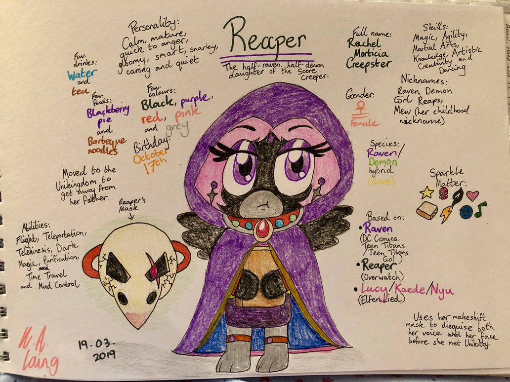 Unikitty! OCs | Reaper by PinkStarEevee16 on DeviantArt