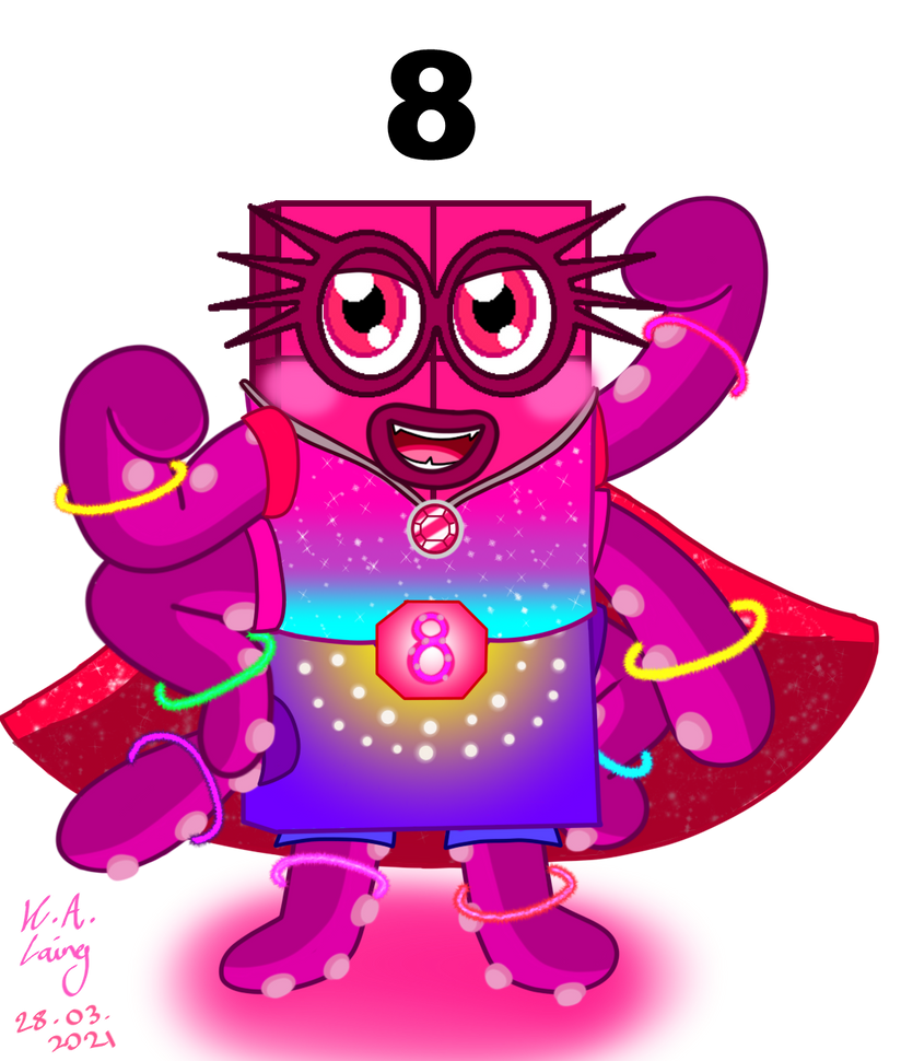 Numberblocks Magical Octo Boy Eight Octoblock By PinkStarEevee16 numberblocks-magical-octo-boy-eight-octoblock-by-pinkstareevee16