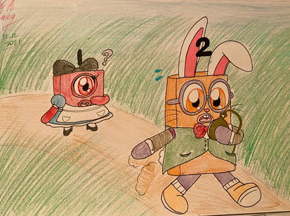 Number Blocks Rabiit Explore the Best Numberblocks_one Art | DeviantArt