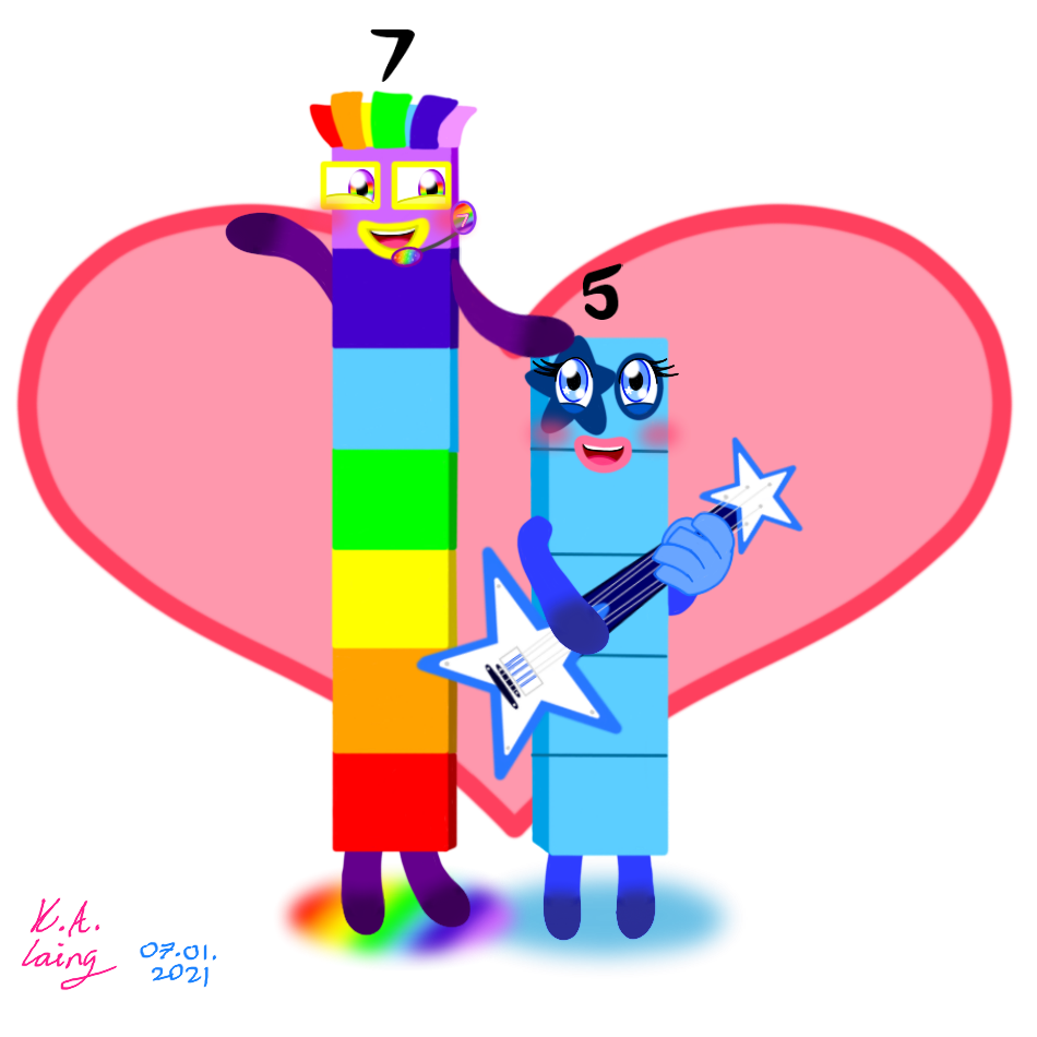 Numberblocks | Singing a Lucky Duet by PinkStarEevee16 on DeviantArt