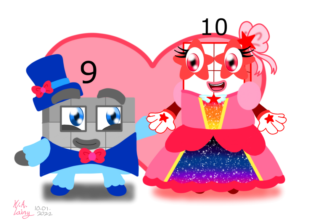 Numberblocks | Dancing Under the Stars by PinkStarEevee16 on DeviantArt