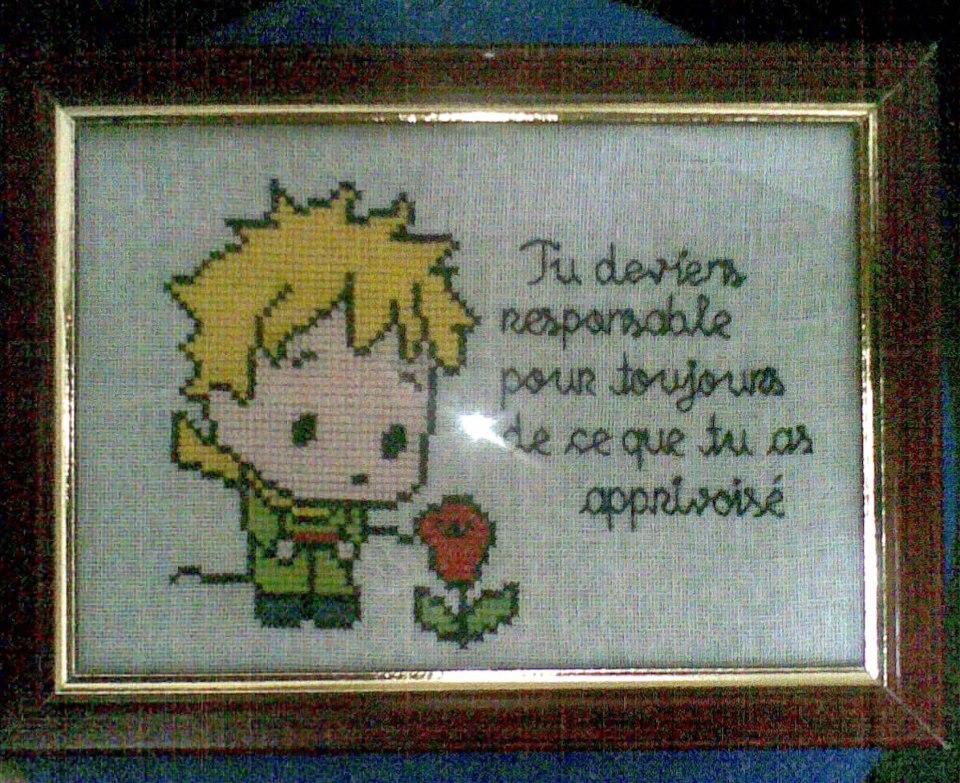 Le Petit Prince cross stitch