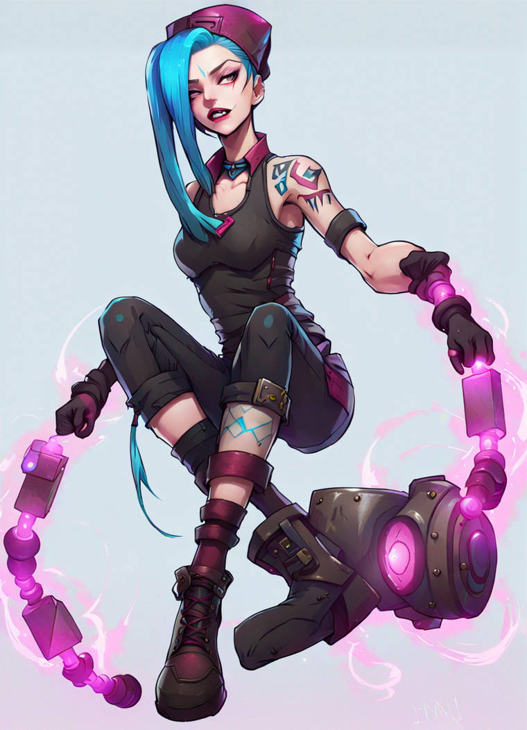 Jinx Protection Jinx Wallpaper 02 by 7shadesofpurple on DeviantArt